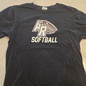 Anoka Ramsey Softball Youth XL T-shirt.